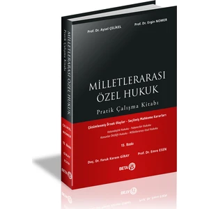 Milletlerarası Özel Hukuk Pratik Çalışma Kitabı