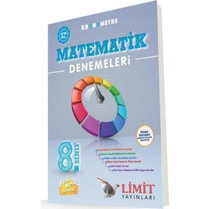 Limit Yayınları 8. Sınıf Matematik 12'li Denemeleri