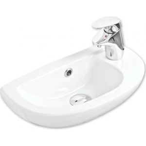 GÜRAL VİT SAĞ BATARYA DELİKLİ MİNİ ASMA LAVABO 22*42 TP13LVB02