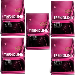 Kitten Tavuklu Yavru Kedi Maması 1 kg x 5 Adet