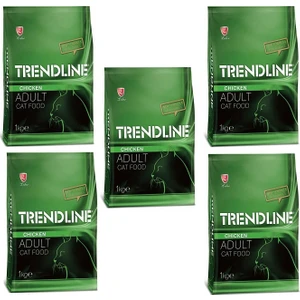 Tavuklu Yetişkin Kedi Maması 1 kg x 5 Adet