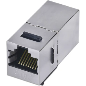 4380 Cat6 Jack Internet Kablo Birleştirici RJ45 Metal Dişi Dişi Ekleme Aparatı