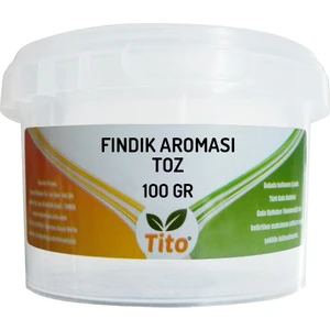 Toz Fındık Aroması [suda Çözünür] 100 gr
