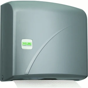 K2M Z Katlı Kağıt Havlu Dispenseri Gri Max 200 Ad 22 cm