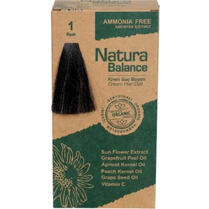 Balance (Krem Saç Boyası) Siyah 1 60ML