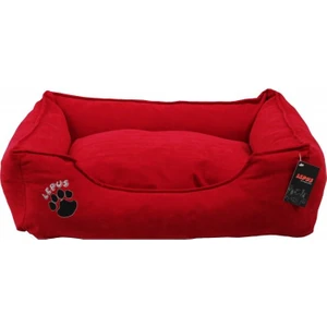 Soft Fermuarlı Köpek Yatağı Kırmızı L 24 x 75 x 60 cm