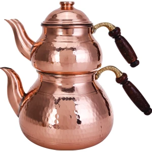 Nish Copper New Bakır Çaydanlık Takımı
