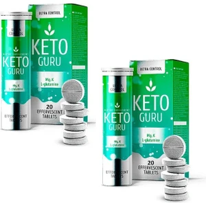 Keto Guru 20 Efervesan Tablet 2 Kutu