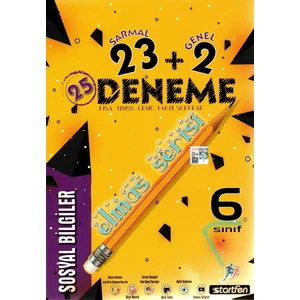 Startfen Yayınları 6. Sınıf Sosyal Bilgiler 23 + 2 Elmas Serisi Deneme