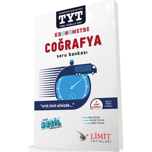 Limit Yayınları TYT Coğrafya Kronometre Soru Bankası