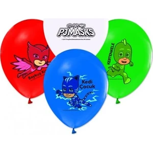 Pj Mask Baskılı Balon 12 Inch 10 Adet