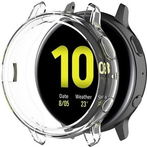 Samsung Galaxy Watch Active 2 44 mm Önü Açık Silikon Kılıf - Şeffaf