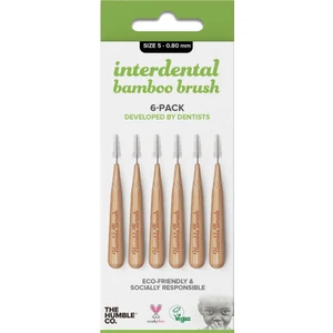 Humble Brush Bamboo Interdental Brush No:05 - O.80 mm Green