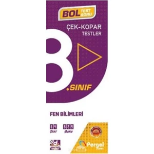 Pergel 8. Sınıf Fen Bilimleri Çek Kopar Yaprak Test