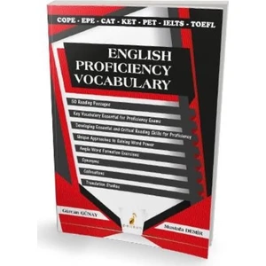 Pelikan Yayınları English English Proficiency Vocabulary