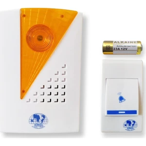 Kirgil Kapi Zili Kablosuz Wireless 32 Melodili Kapi Zili