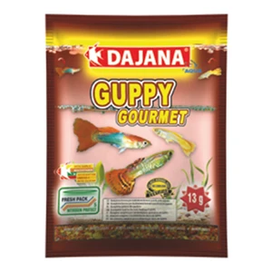 Guppy Gourmet Flakes Lepistesler İçin Pul Yem 80 Ml 13 Gr
