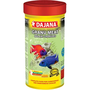 Granu Meat Cichlidler İçin Granül Yem 100 Ml 50 Gr