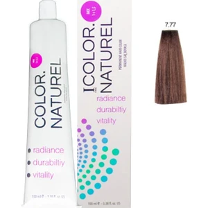 Color Naturel Saç Boyası 7.77 Açık Çikolata Kahve 100 ml