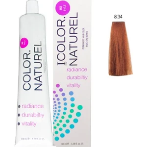 Color Naturel Saç Boyası 8.34 Açık Altın Bakır 100 ml