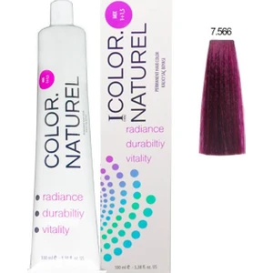 Color Naturel Saç Boyası 7.566 Açık Akaju Kızıl 100 ml