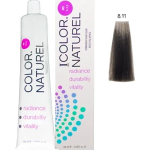 Color Naturel Saç Boyası 8.11 Yoğun Küllü Açık Kumral 100 ml