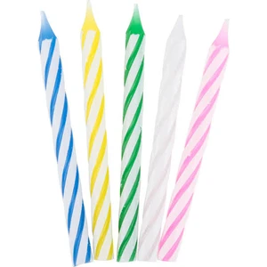 Pasta Mumu Doğum Günü Pasta Mumu 24 Lü Kına Mumu