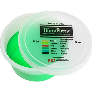 Cando Theraputty  Egzersiz Hamuru 86GRAM Yeşil Medium 10-0969