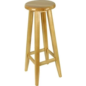 Yuvarlak Ahşap Tabure 60 cm