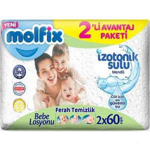 Islak Havlu 2 x 60'lı