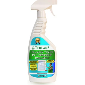 Terlans Parfümlü Plastik Yüzey Pvc Pencere Parlatıcı Temizleyici 500 ml