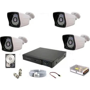 2mp 1080P 4 Kameralı Ahd Güvenlik Seti BG-2124 - 320GB Harddisk Dahil
