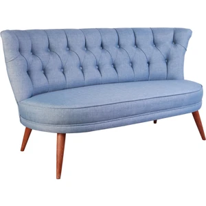 Ze10 Design Richland  Loveseat Ikili Kanape Indigo Mavi