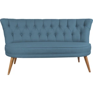 Ze10 Design Richland  Loveseat Ikili Kanape Gece Mavisi
