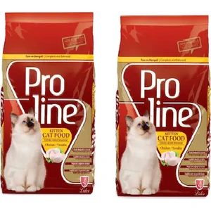 Pro Line Tavuklu Yavru Kedi Maması 1.5 kg x 2 Adet