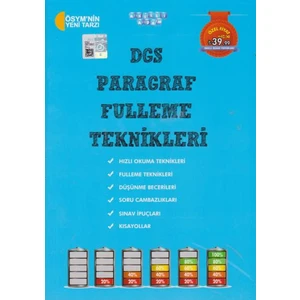 Akıllı Adam Dgs Paragraf Fulleme Teknikleri