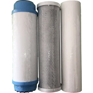 Açık Kasa Su Arıtma Cihazı Filtre Seti (3 Filtre)