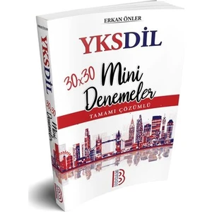 Benim Hocam Yayınları YKS -DİL 30x30 Tamamı Çözümlü Mini Denemeler