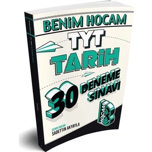 Benim Hocam Yayınları  2020 TYT Tarih 30 Deneme Sınavı