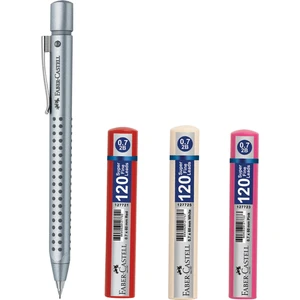 Grip 2011 0.7 Versatil Kalem Gümüş + 3 Adet 0.7 Min Uç 120'li