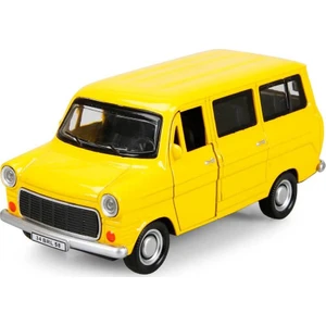 Birlik Oyuncak Ford Minibüs 1-36 Metal Araç - Sessiz - Sarı