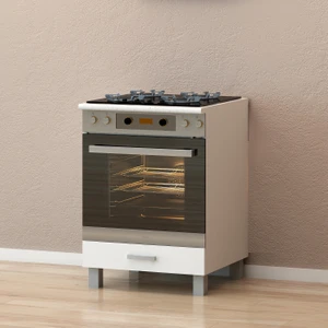 Fly Mobilya  Ankastre Modülü Beyaz