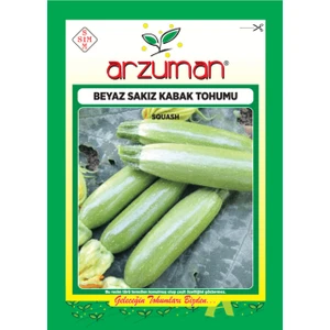 Sebze Beyaz Sakız Kabak Tohum 25 gr
