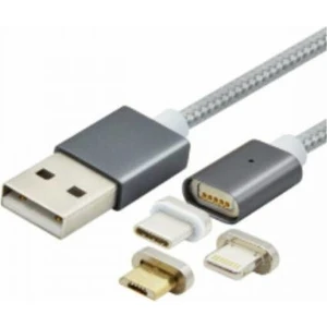 Swiss Charger Scc-10008 3in1 Şarj Ve Data Kablosu 1.5 mt