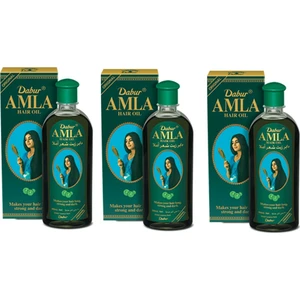 Dabur Amla Saç Bakım Yağı Bektaşi Üzümlü 200 ml 3 Adet