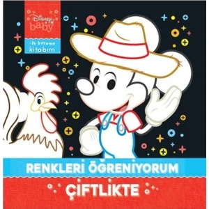 Disney Baby İlk Boyama Kitabım Renkleri Öğreniyorum Çiftlikte