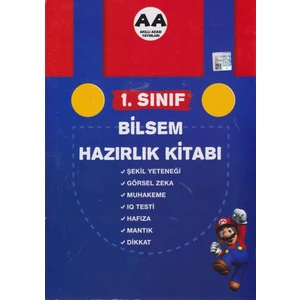 Akıllı Adam 1. Sınıf Bilsem Hazırlık Kitabı - Şahide Korkmaz