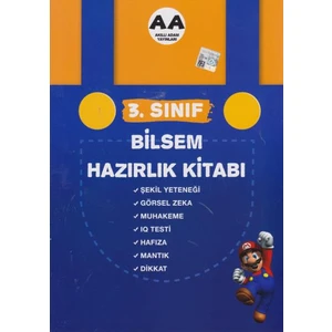 Akıllı Adam 3. Sınıf Bilsem Hazırlık Kitabı - Şahide Korkmaz