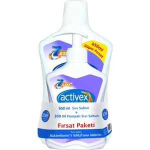 Antibakteriyel Sıvı Sabun 650 ml + 300 ml - Hassas Ciltler