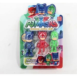 Pj Masks 3'lü Figür Set - Pijama Maskeli Oyuncak
